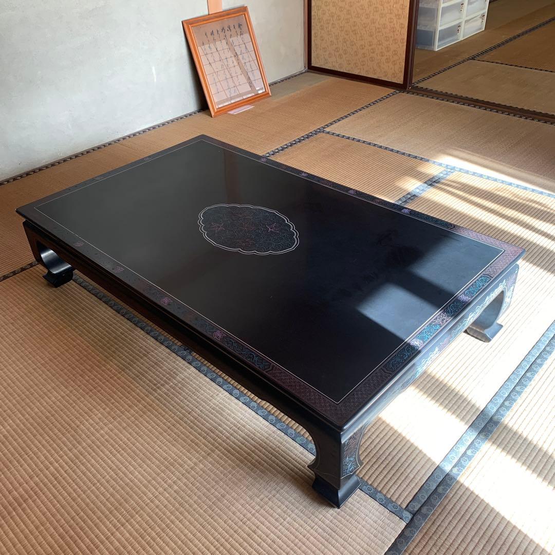 讃岐塗座卓　昭和レトロ