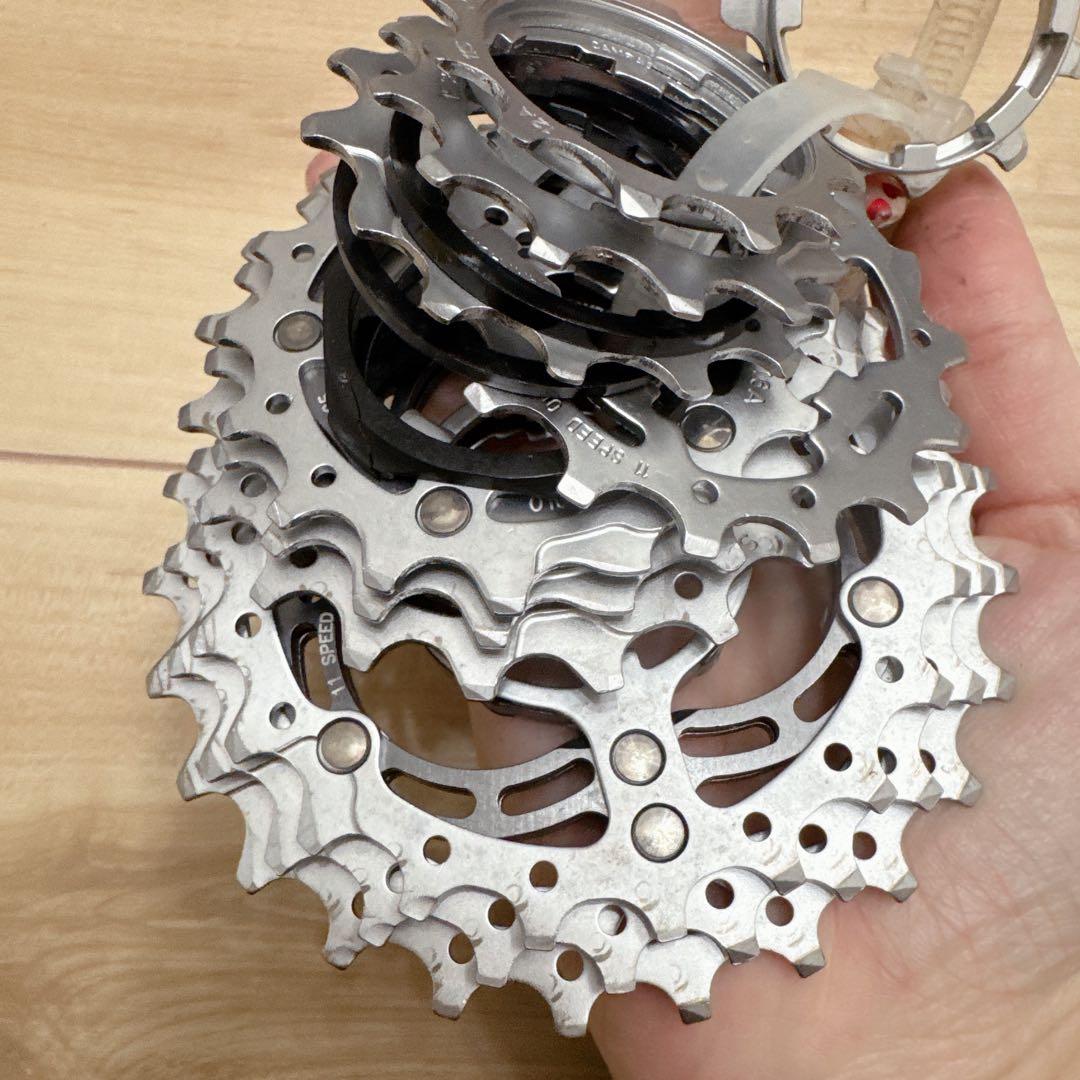 カンパニョーロ Campagnolo 11S チェーン＆スプロケット　セット