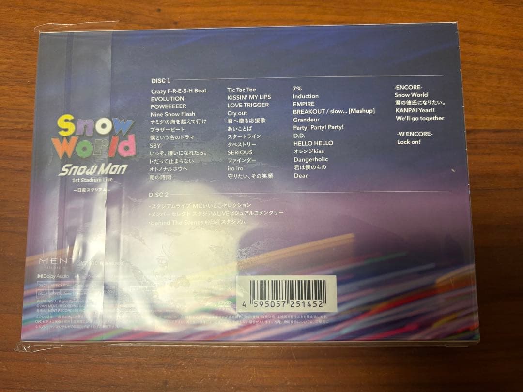 銀テおまけ　【DVD】 Man 1st Stadium Live