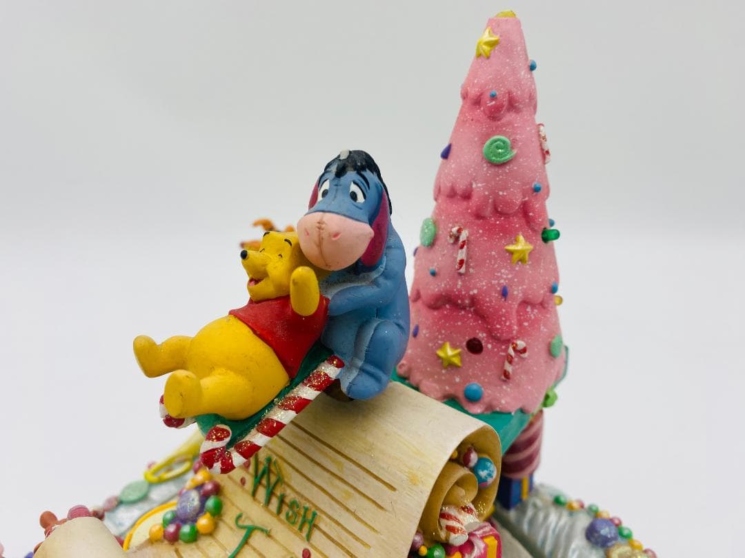 B536-001 くまのプーさん クリスマス オルゴール ミュージカル