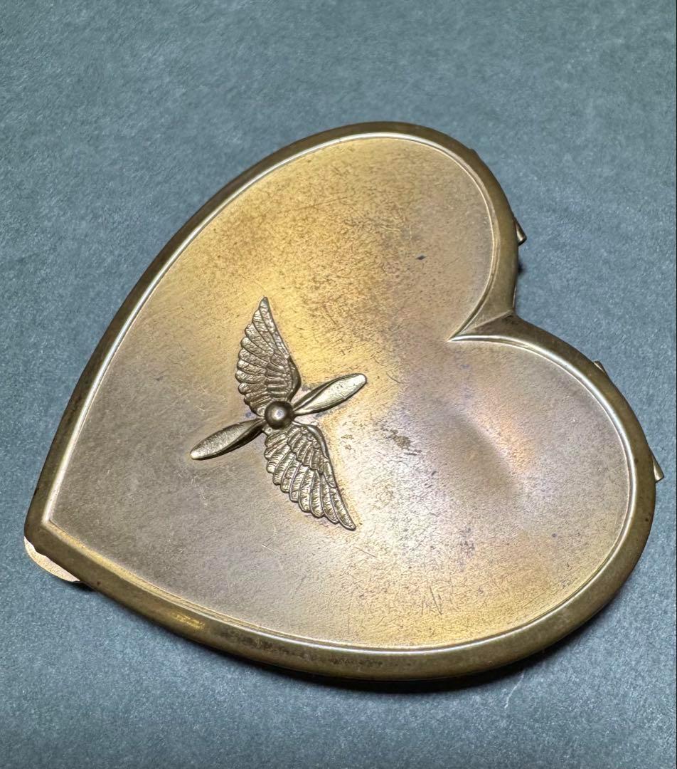 米軍 実物 SWEETHEART JEWELRY パウダーミラー コンパクト