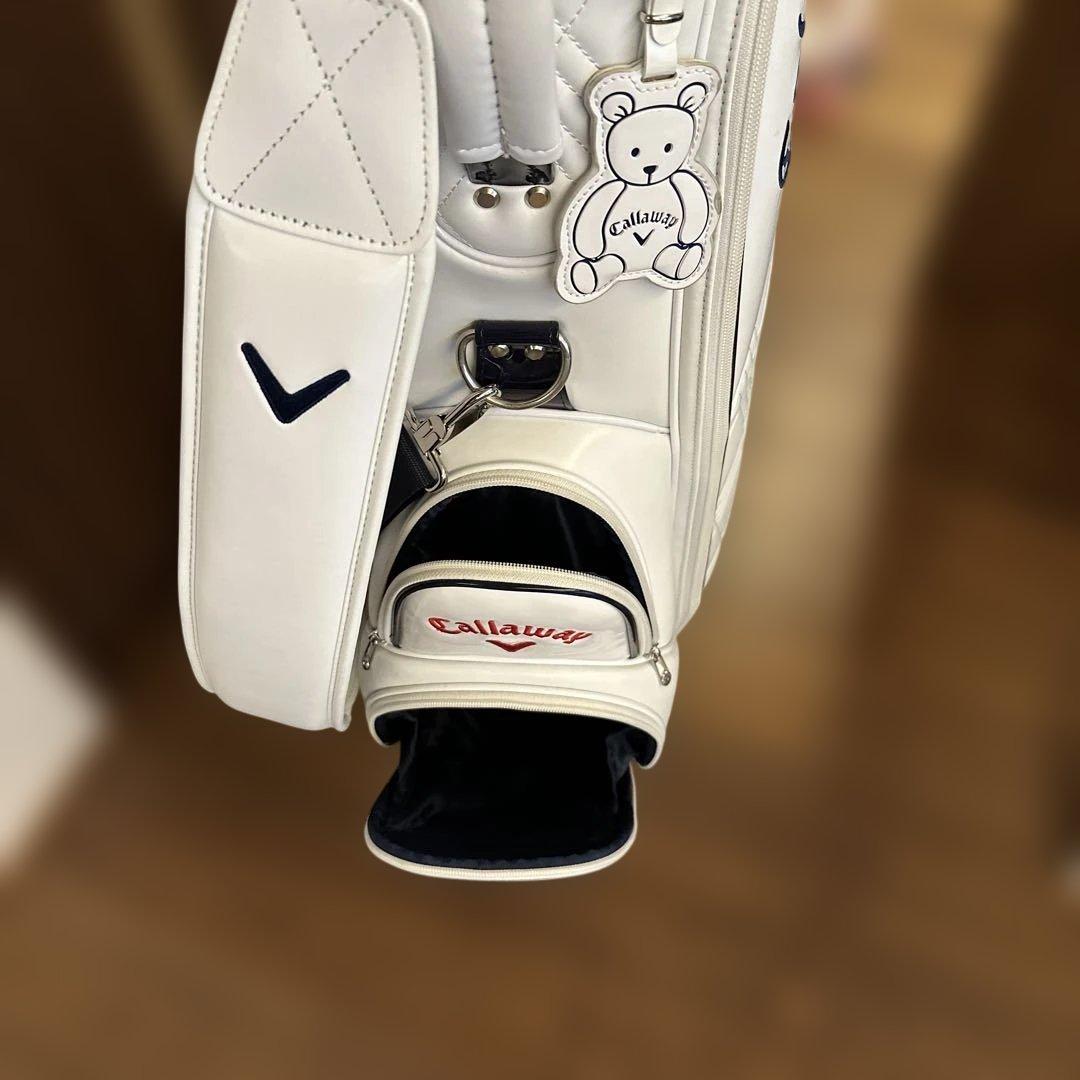 Callaway キャディバッグ ホワイト　レディース/メンズも可