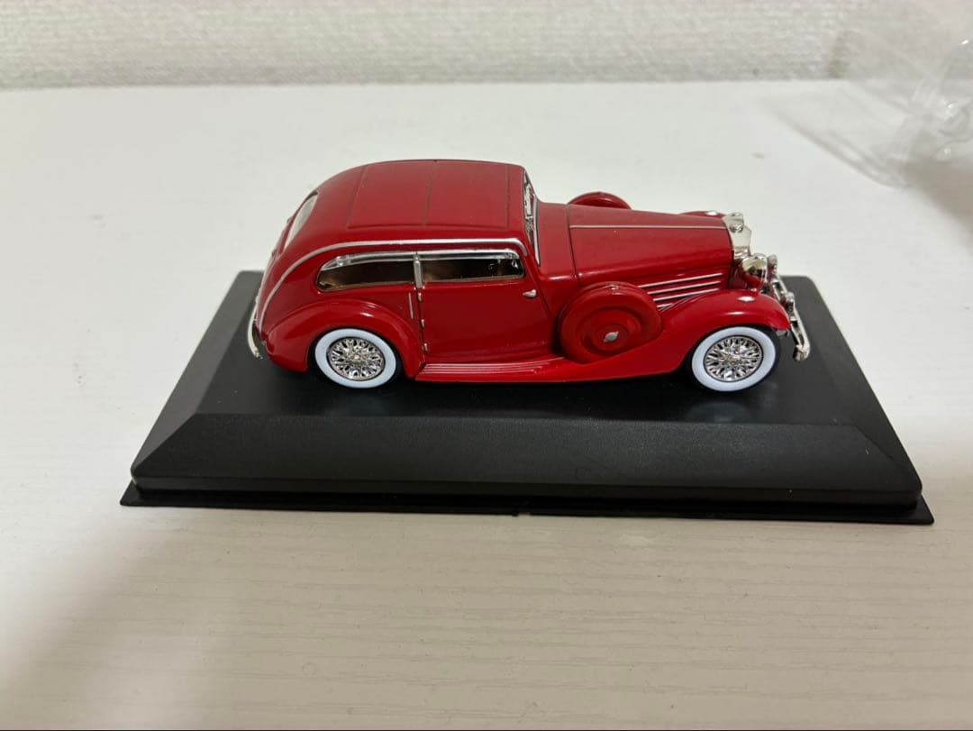【値下げ】Jaguar SS1 ミニカー 赤色 箱付き