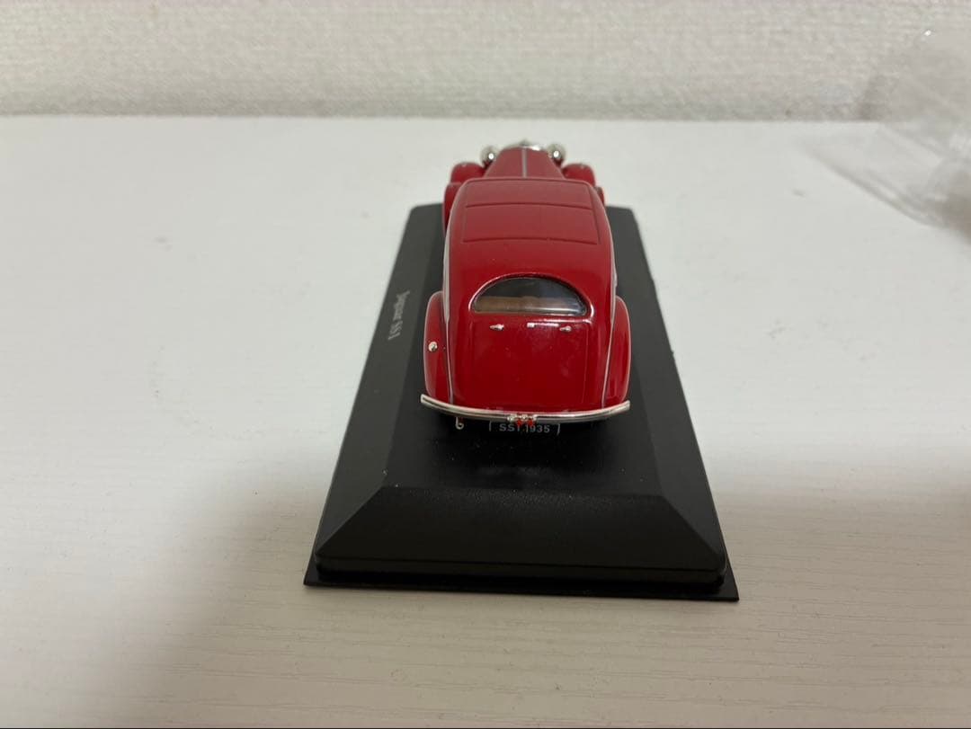 【値下げ】Jaguar SS1 ミニカー 赤色 箱付き