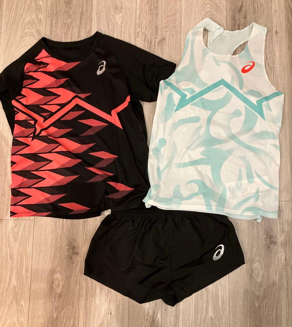 asics プロエリートTシャツ/ショートパンツ