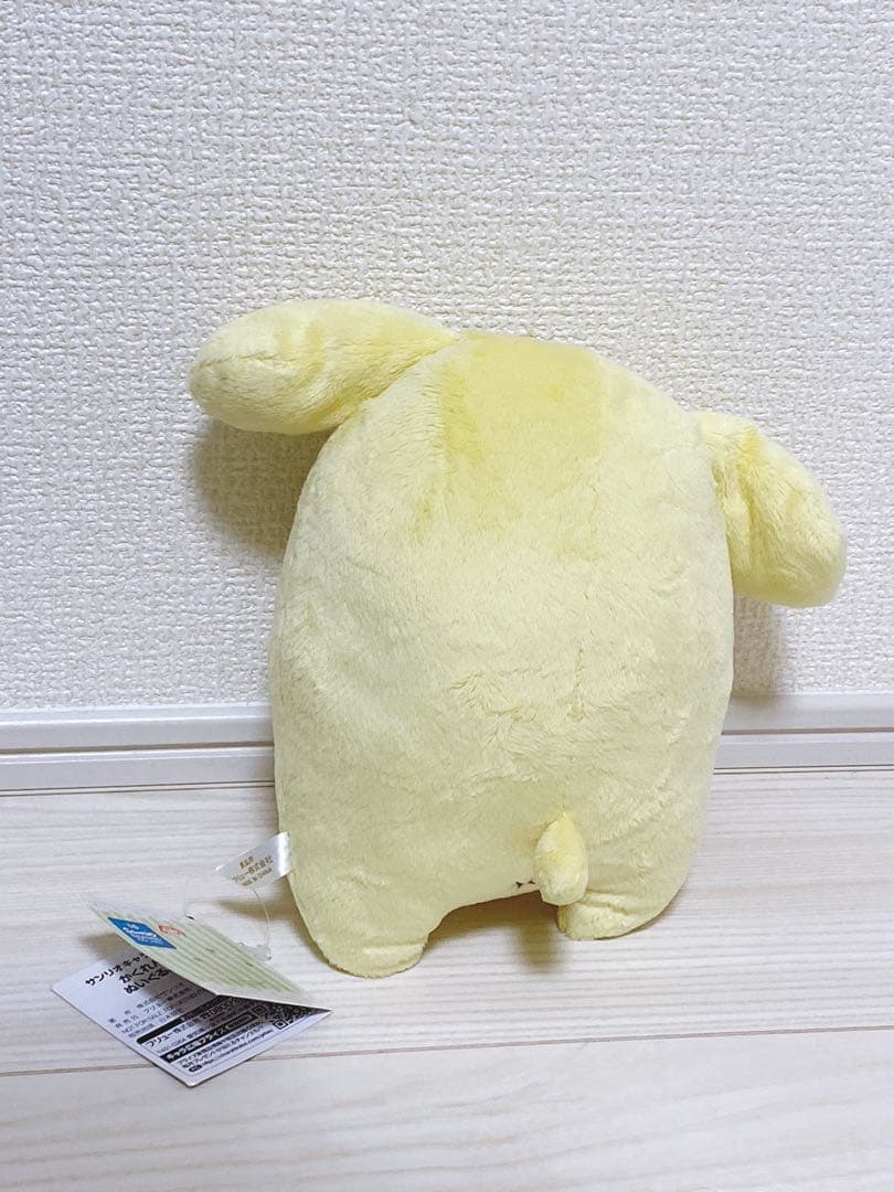 サンリオ　ポムポムプリン　かくれんぼぬいぐるみ　当時物　非売品　レア