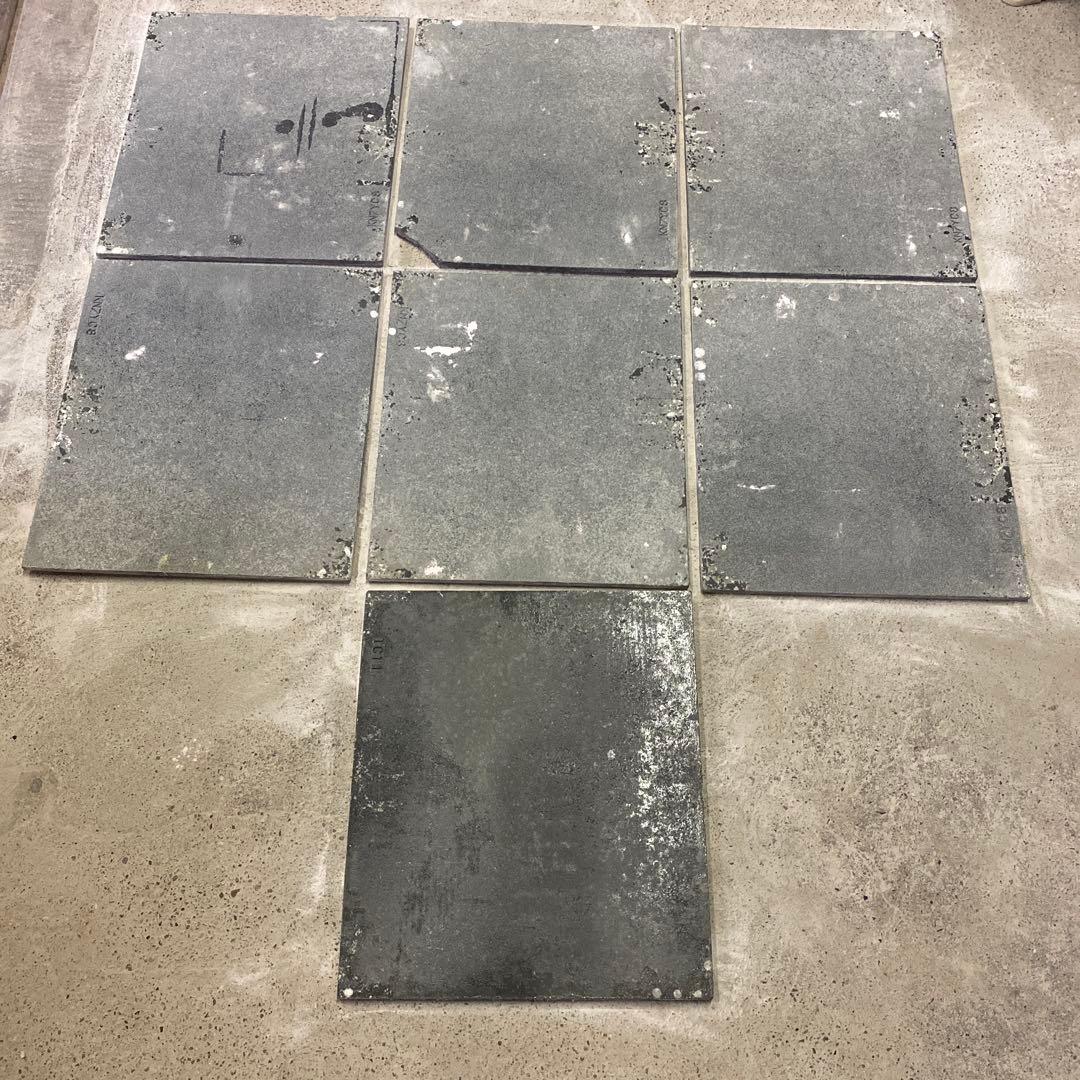 【中古品】陶芸　棚板35×40(厚8mm)7枚組②(スリット無し)
