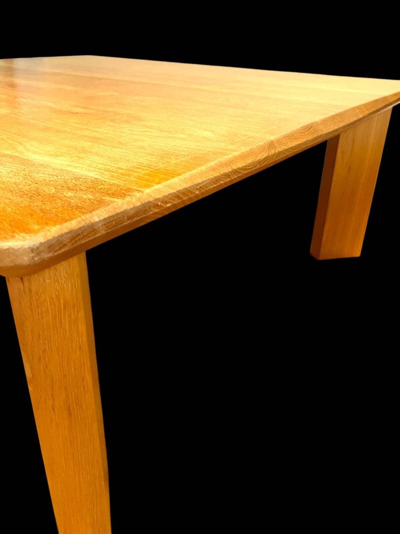 高級感ある和モダン座卓 ローテーブル 90×90×36cm ヨーロッパ調デザイン