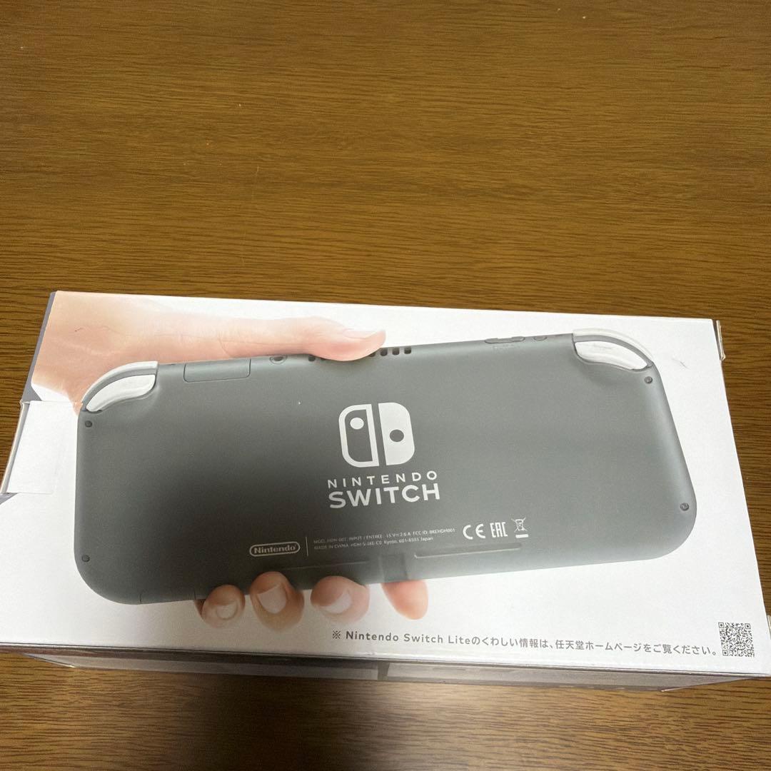 新品•未使用品◆Nintendo Switch Lite グレー