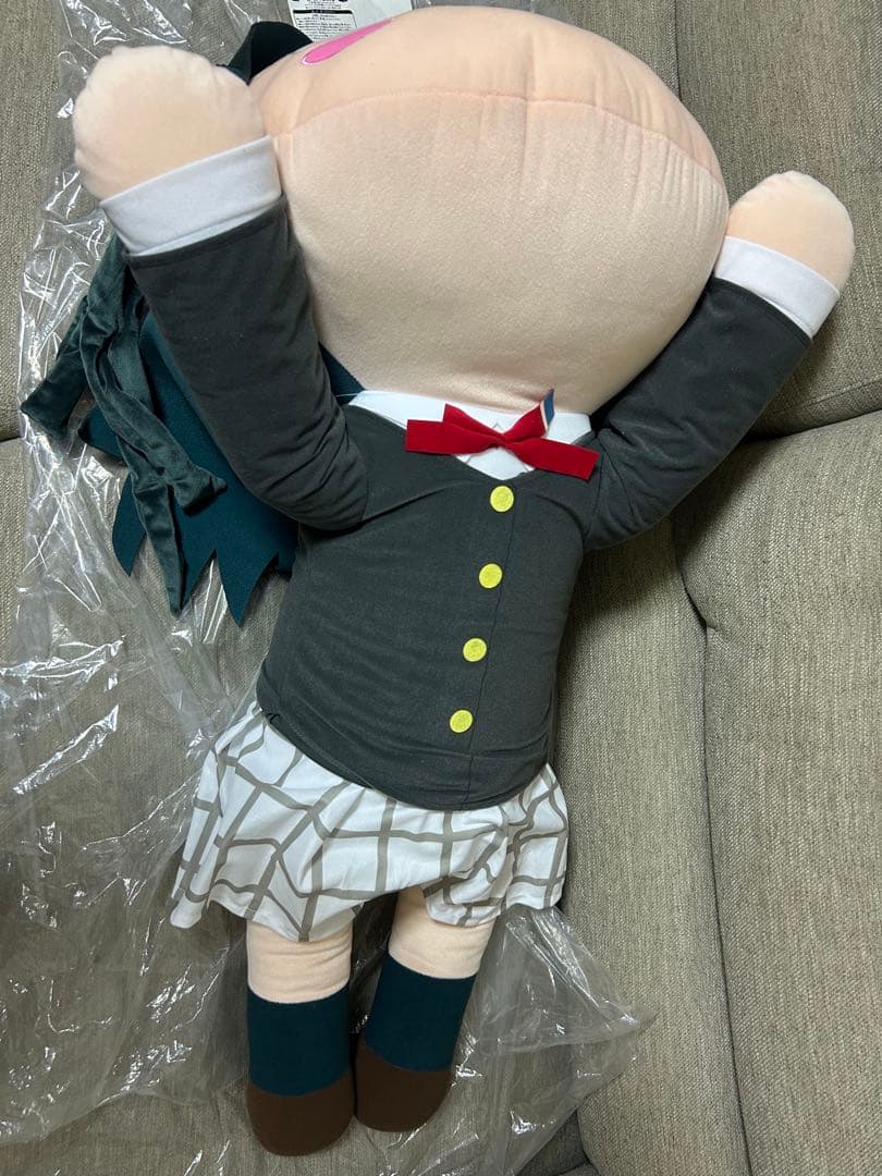 天使　ラブライブ！虹ヶ咲　寝そべりテラジャンボぬいぐるみ　優木せつ菜