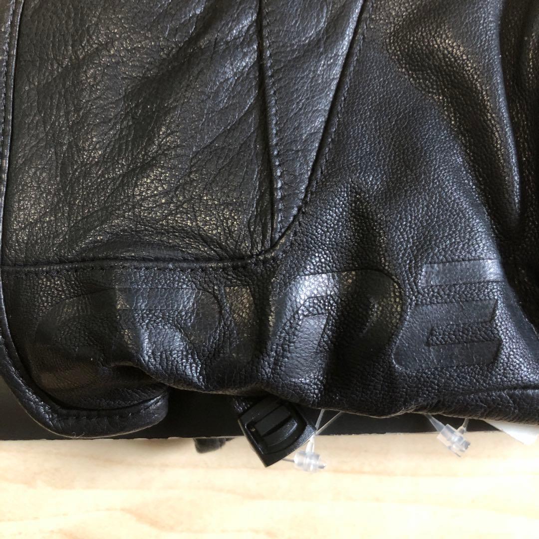SPYDERレザースキーグローブ新品未使用品
