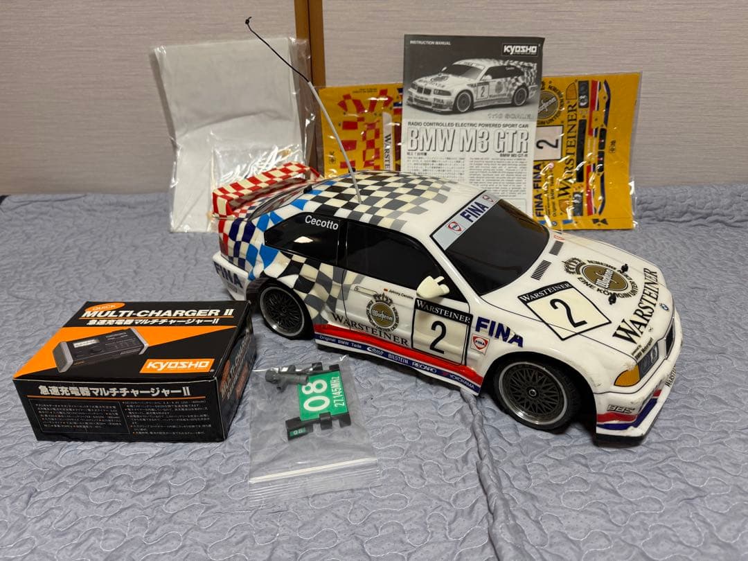 希少！年代物　京商製　1/10 電動ラジコン  M3 GTR 【稼動品】