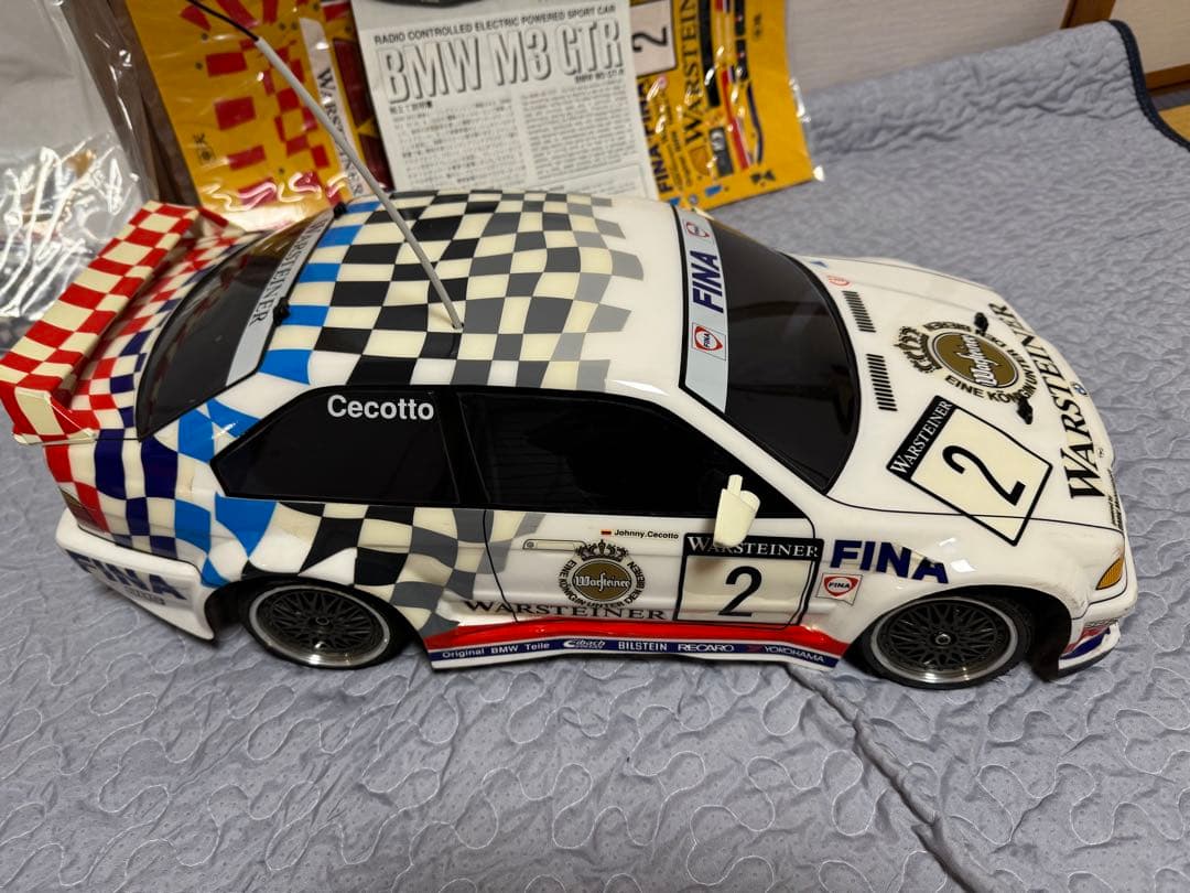 希少！年代物　京商製　1/10 電動ラジコン  M3 GTR 【稼動品】