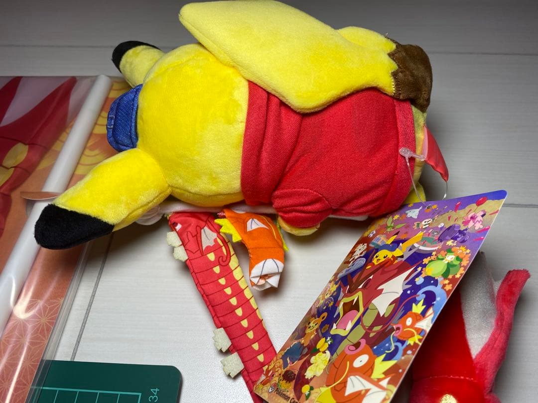 【新品】ポケモンセンターヒロシマ　3点セット　ピカチュウぬいぐるみ