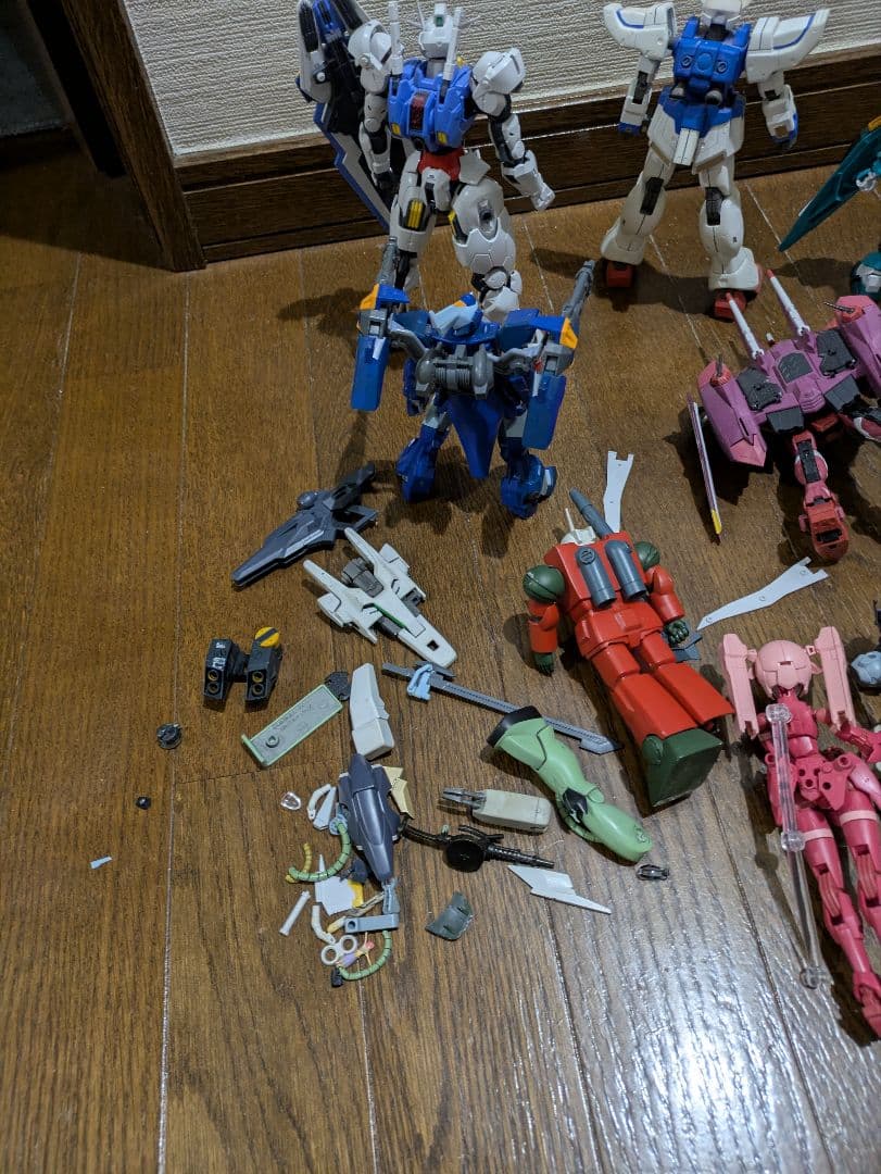 プラモデル ガンダム　ガンプラ 　ジャンク　武器　完成品　まとめ売り