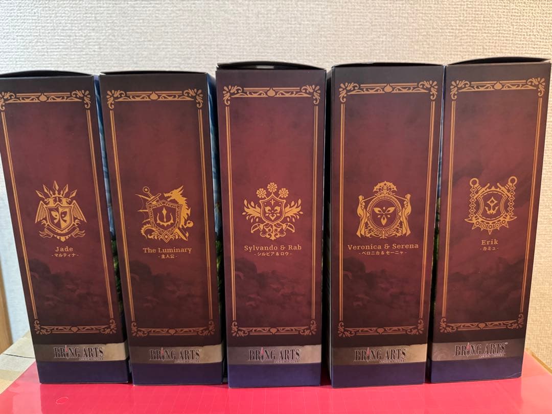 ドラゴンクエストフィギュア　ブリングアーツ　5体セット