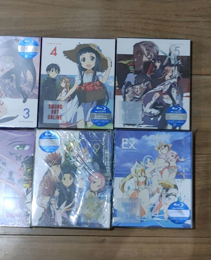 新品 ソードアート・オンライン Blu-ray 限定版　全9巻　EXセット