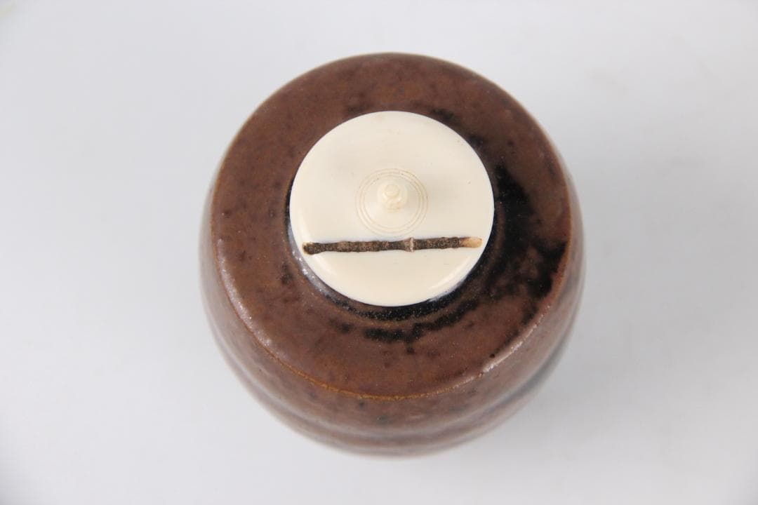 桃山～江戸時代初期 織部 仕覆 古裂 虫食い 茶器 瀬戸 名物裂 ED11-33