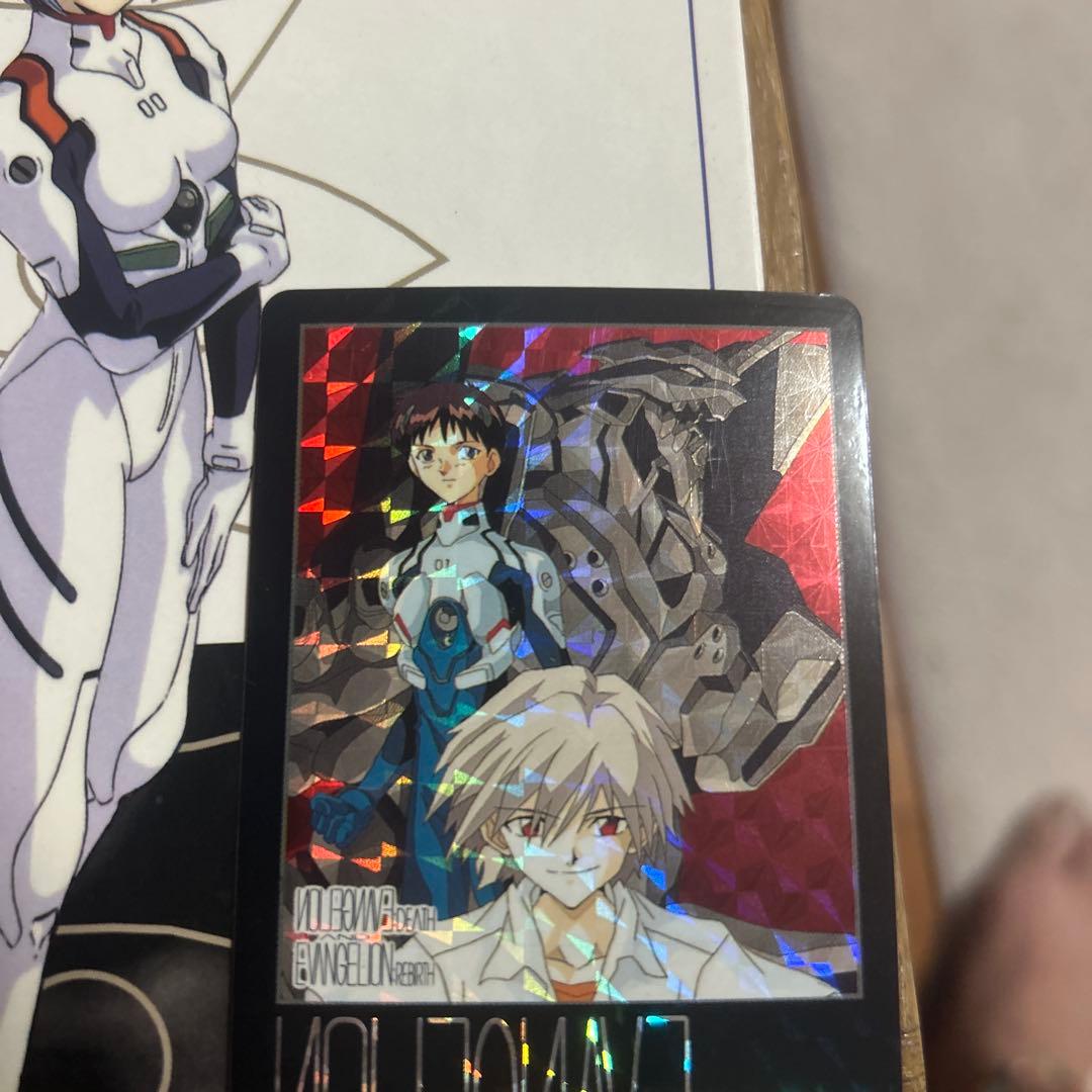 【美品コンプリート品】新世紀エヴァンゲリオン カードダス ファイル付き