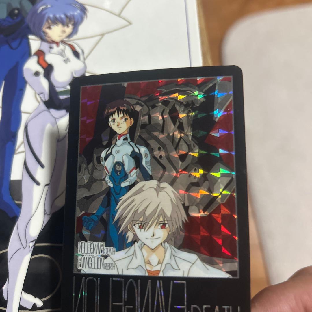 【美品コンプリート品】新世紀エヴァンゲリオン カードダス ファイル付き
