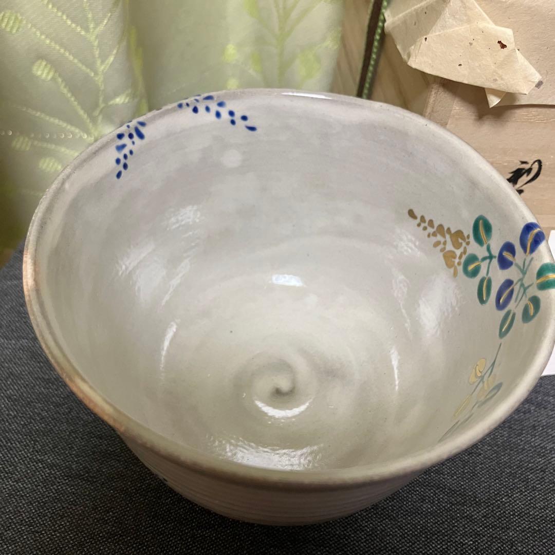 茶碗 10月 「粉引 萩絵」利昇窯 加藤利昇 12か月