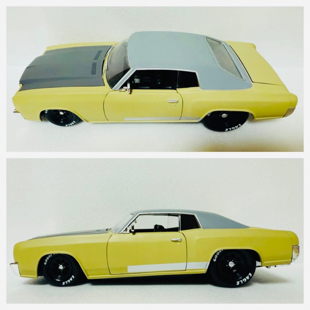 '70 Chevyシボレー Montecarloモンテカルロ 1/18 ワイスピ