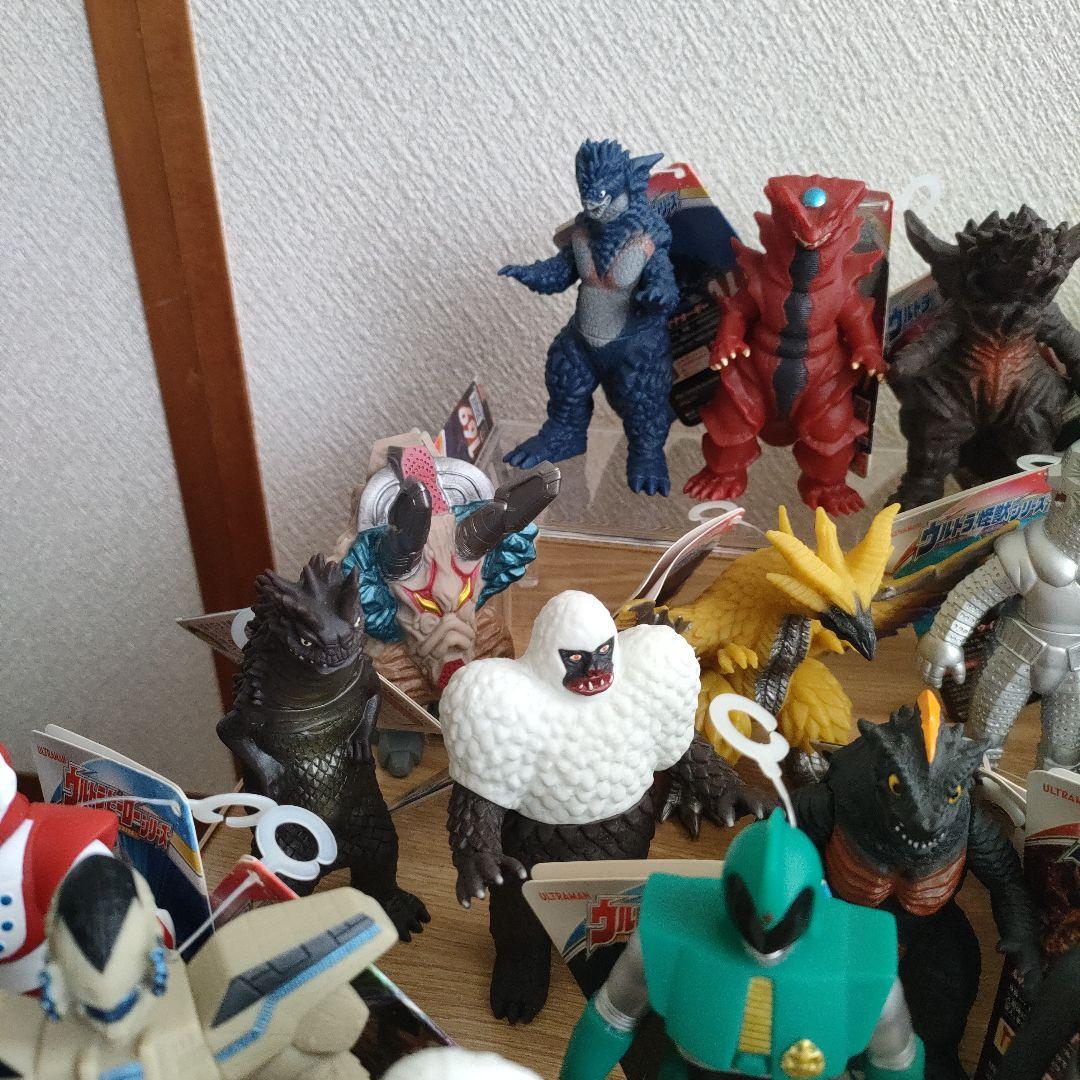 ウルトラマン　ソフビ　ウルトラマン　怪獣　バンダイ　フィギュア
