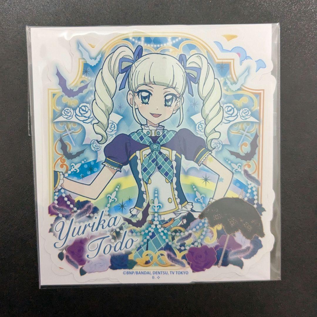 アイカツ ダイカット ステッカー トライスター 美月 ユリカ かえで