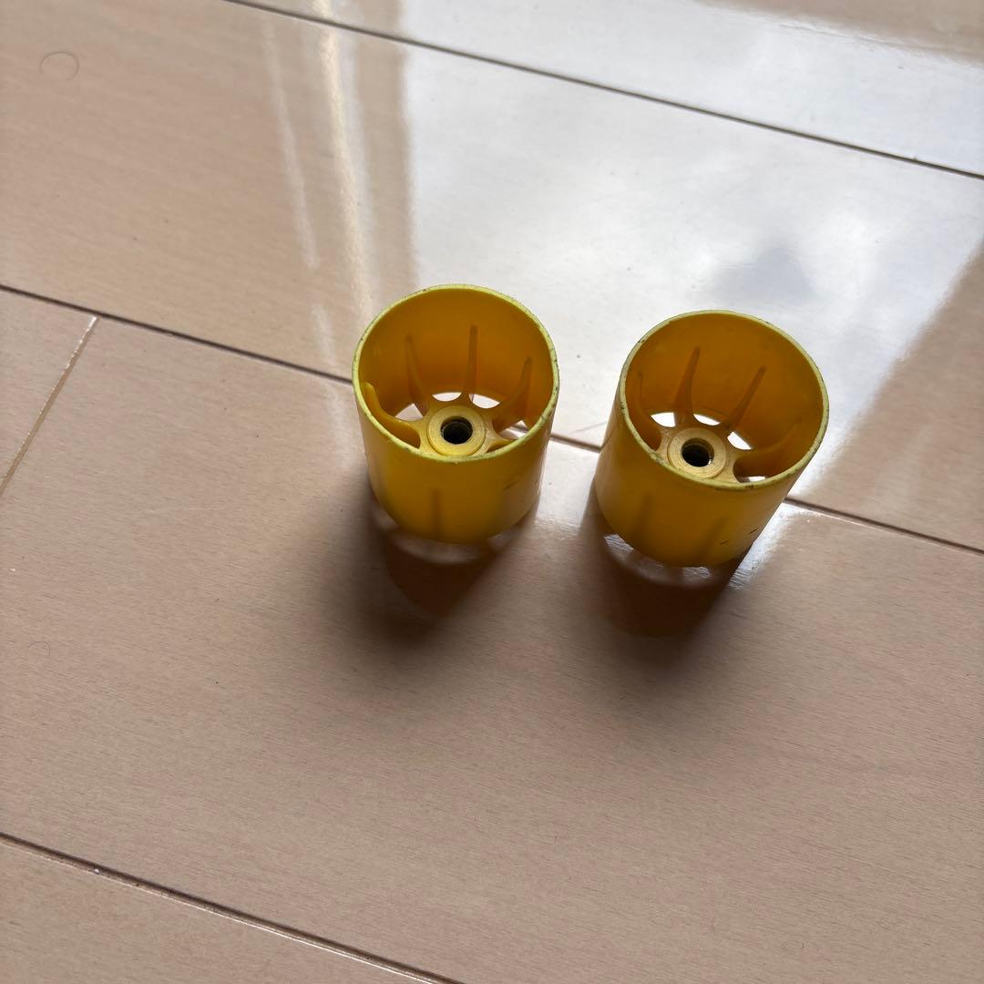 ayk ラジコン　ＥＸＬ480 ビンテージ　イエローホイール後輪付き　レトロ