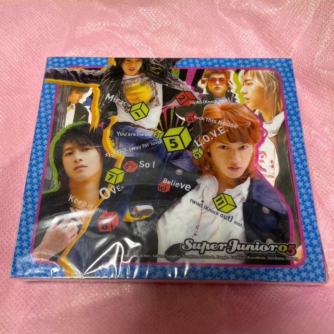 Super Junior 05 (TWINS) 新品未開封品　슈퍼주니어　新的
