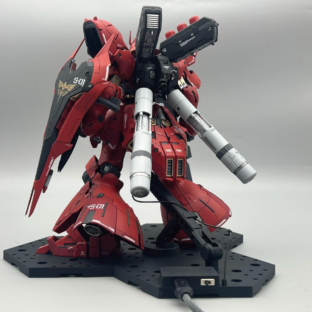 【ゆう】RGサザビー/ジオング　電飾塗装済み完成品