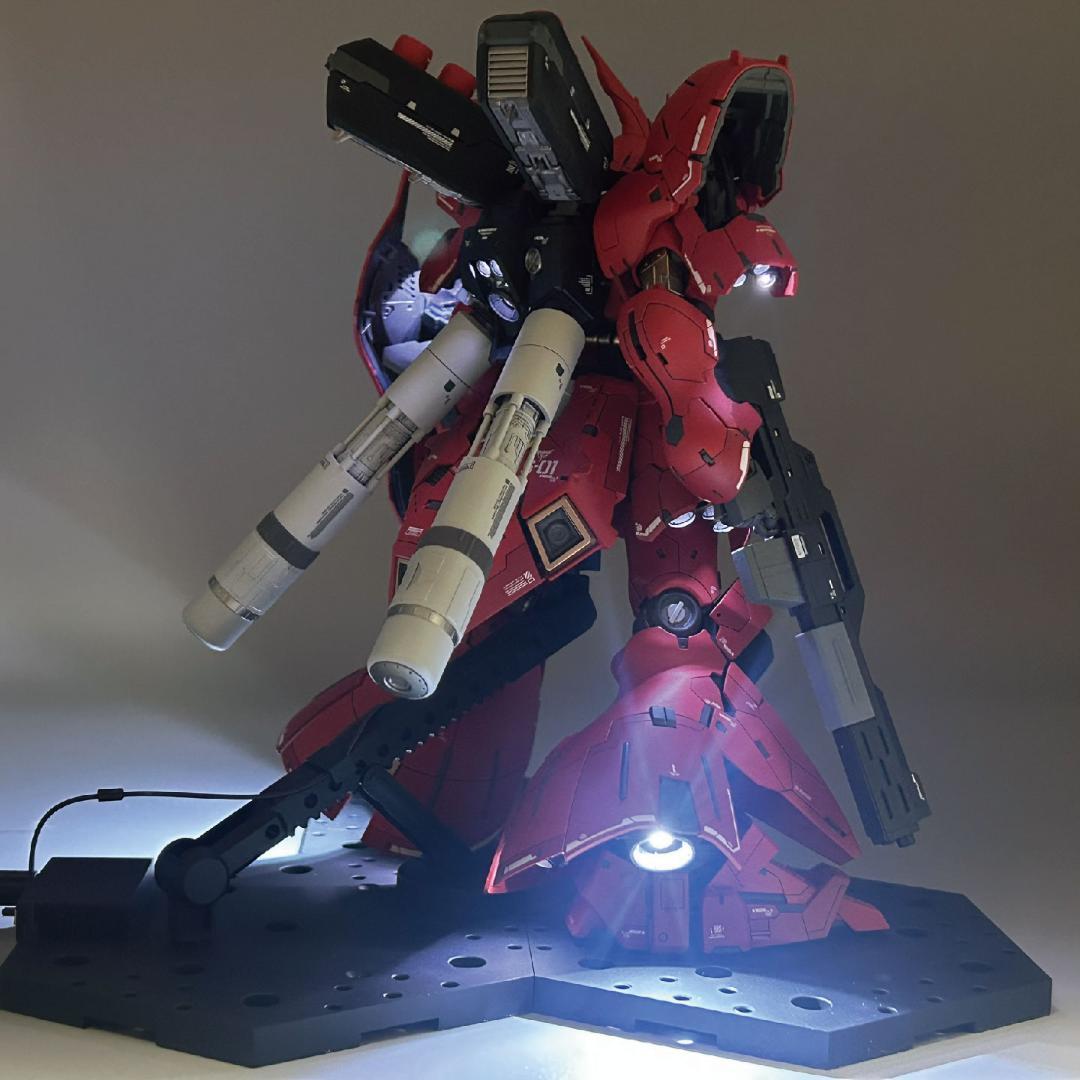 【ゆう】RGサザビー/ジオング　電飾塗装済み完成品