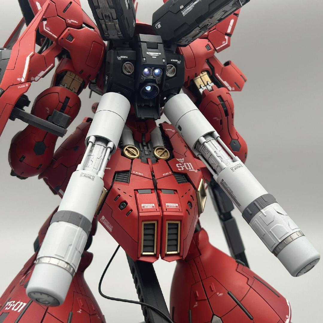 【ゆう】RGサザビー/ジオング　電飾塗装済み完成品