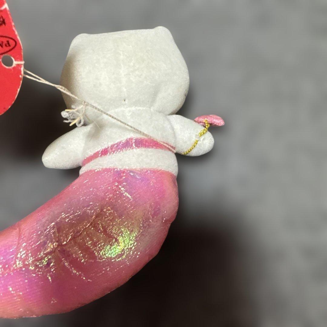 タグ付き希少品♡マーメイド　オーロラキティ♡1999♡ピンク人魚ぬいぐるみ