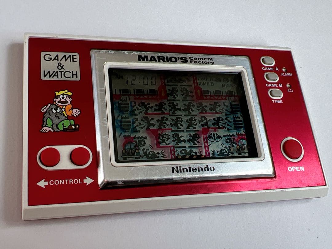 ニンテンドー ゲーム&ウォッチ マリオズセメントファクトリー