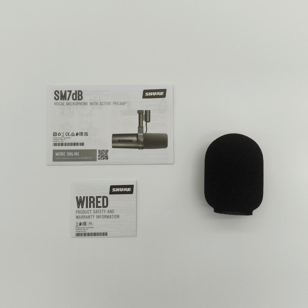 Shure SM7dB ダイナミックマイク ジャンク