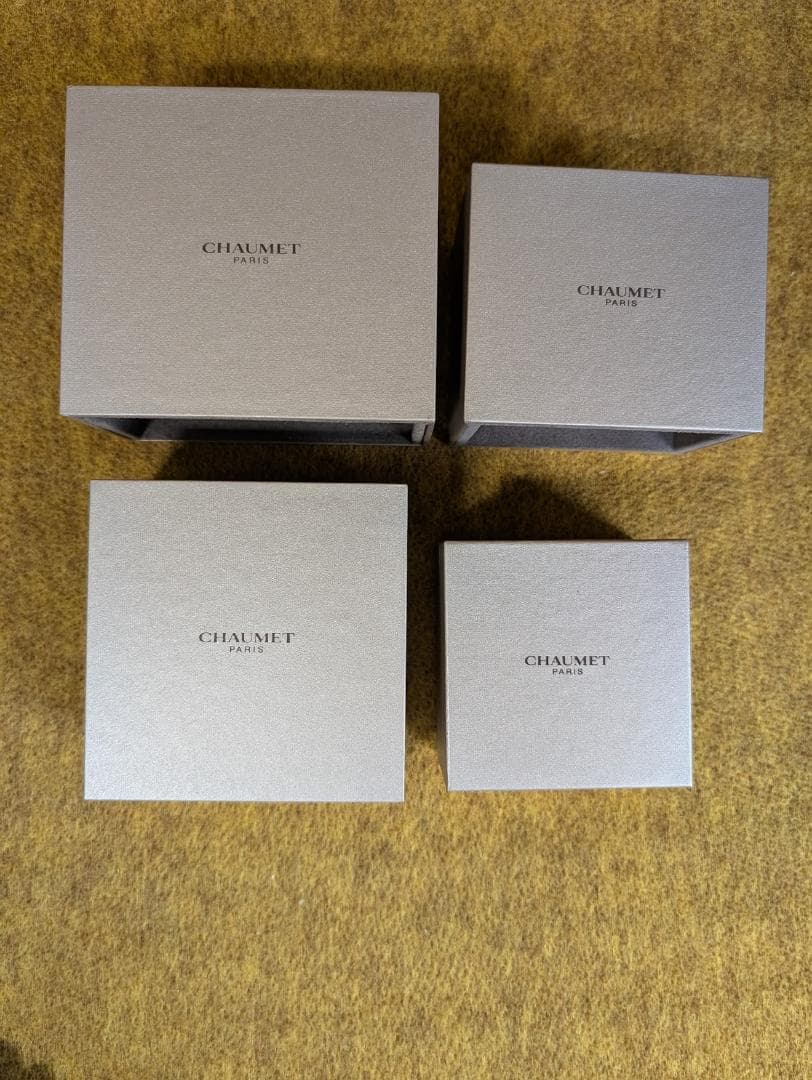 まとめ売り　ショーメ　CHAUMET　空箱　箱　ケース　リング　ネックレス