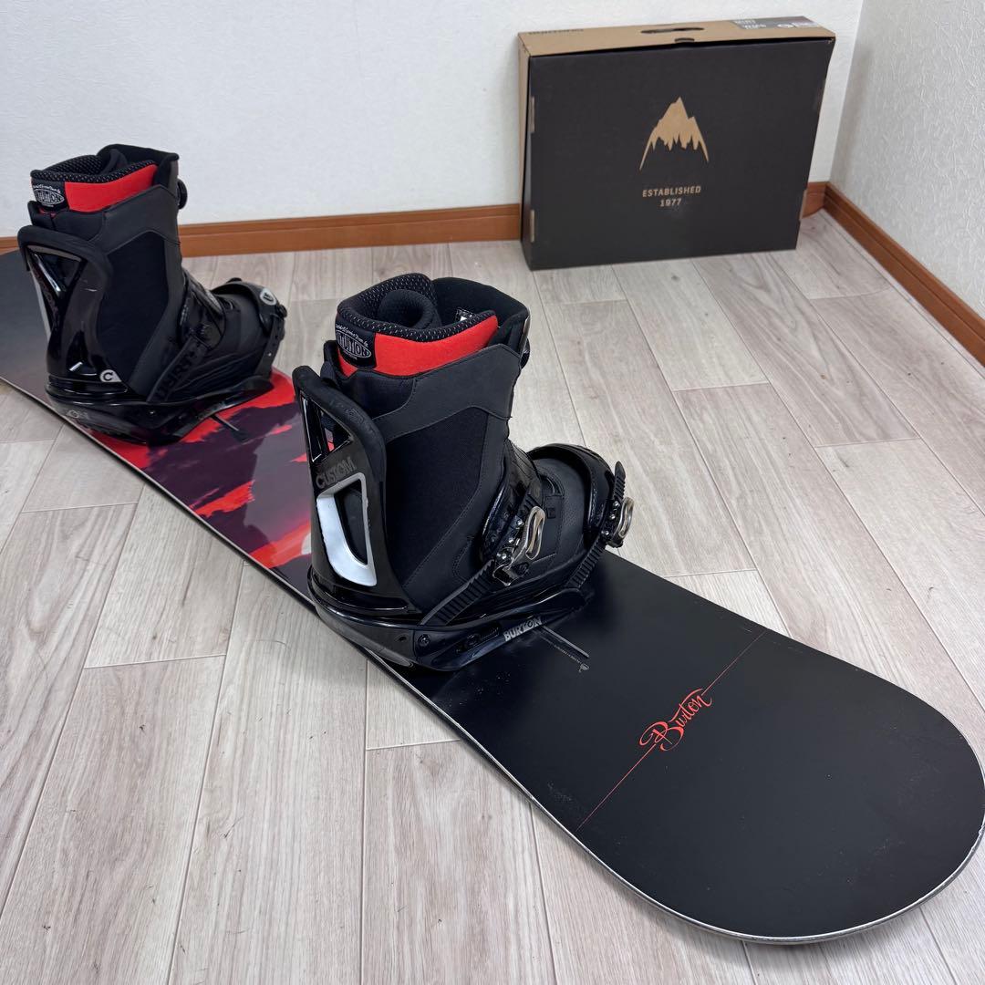 BURTON CUSTOM 151cm スノーボード RIDE 27.5cm