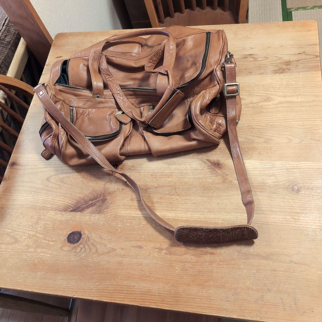 FRYE ボストンバッグ ブラウン