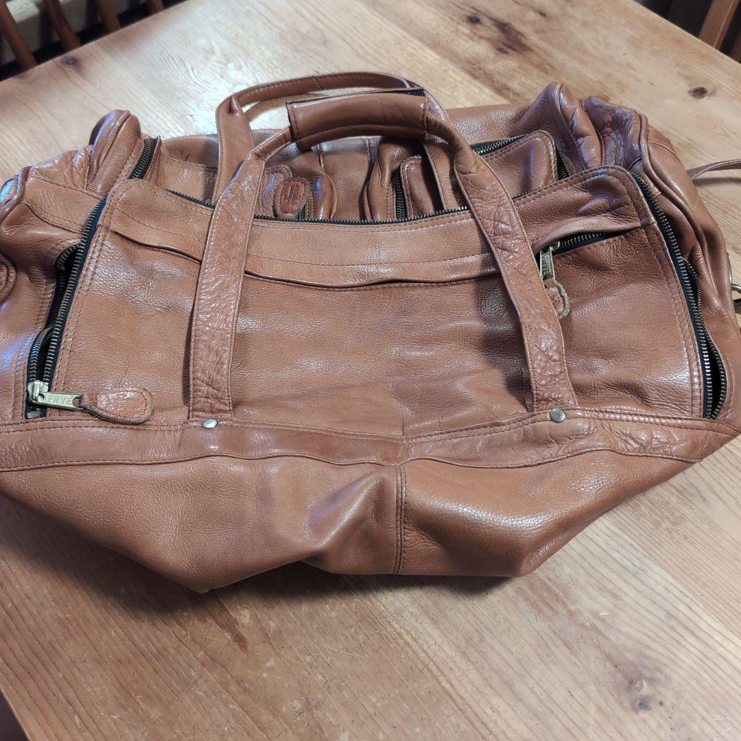 FRYE ボストンバッグ ブラウン
