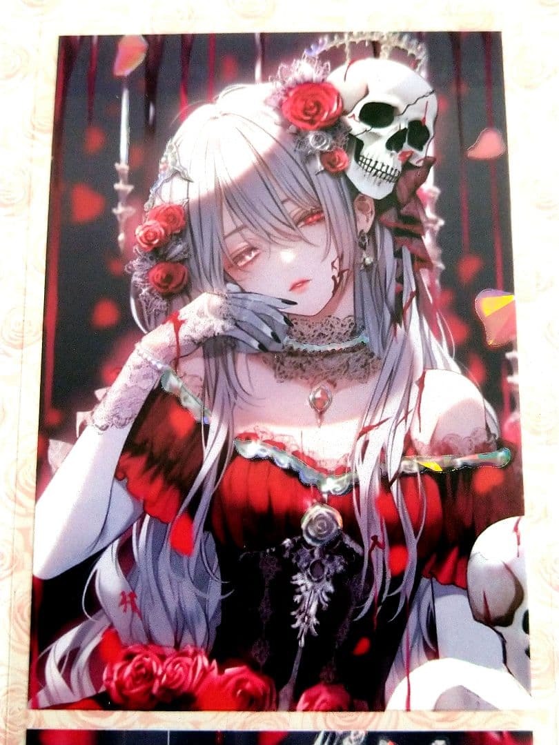 廃盤品✩J839＃红丝缠(贝壳光)荒诞剧目切り売り海外人物マステ女の子AIマステ