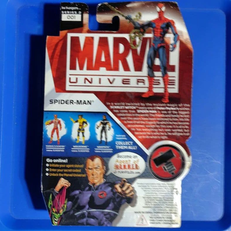 マーベルユニバース　スパイダーマン3.75インチフィギュア ハズブロ