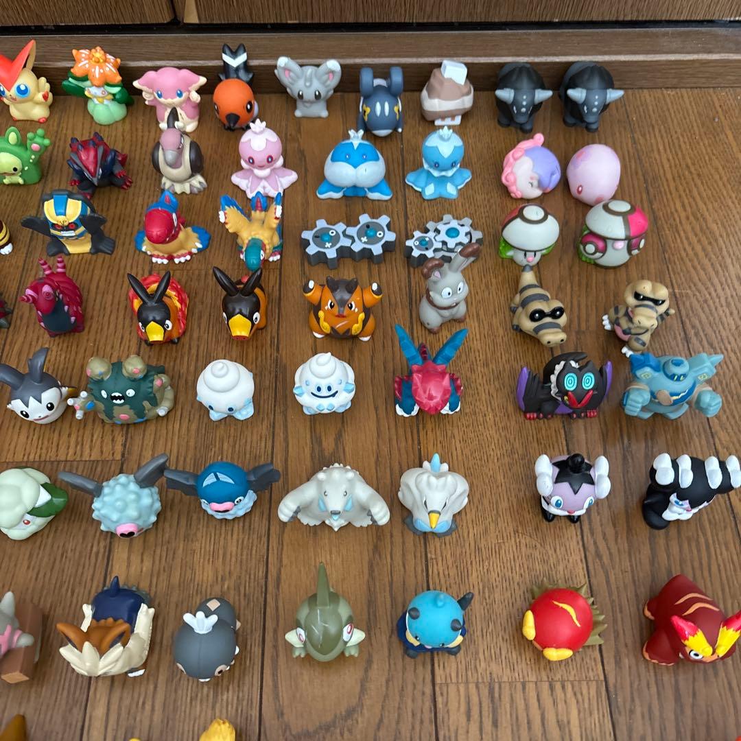 ポケモンキッズ　クリア　指人形　ポケモン　フィギュア　初代　リザードン