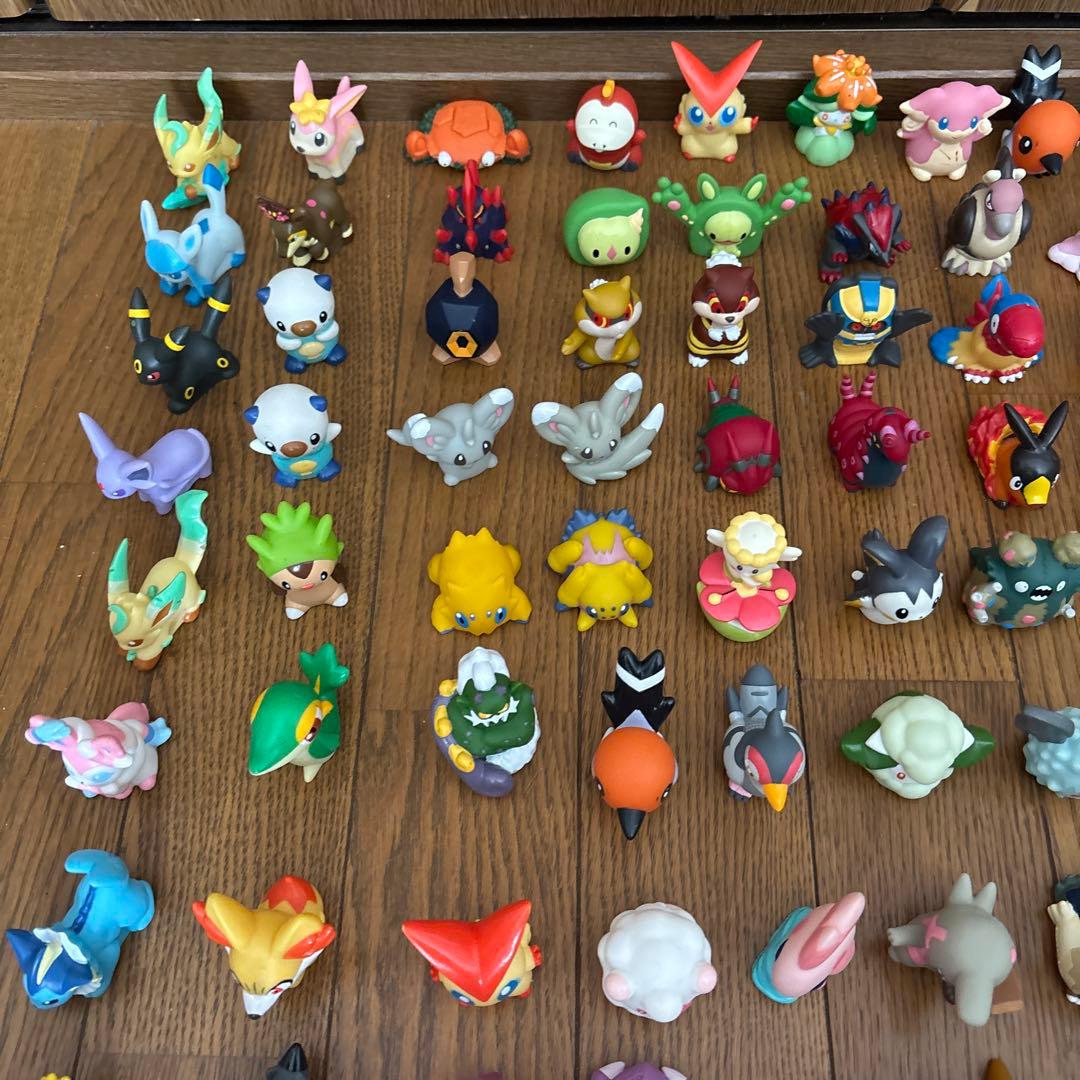 ポケモンキッズ　クリア　指人形　ポケモン　フィギュア　初代　リザードン