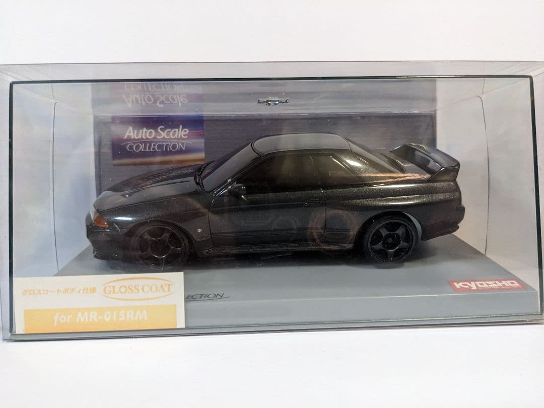 ミニッツ　ボディ SKYLINE GT-R R32 ガンメタリック