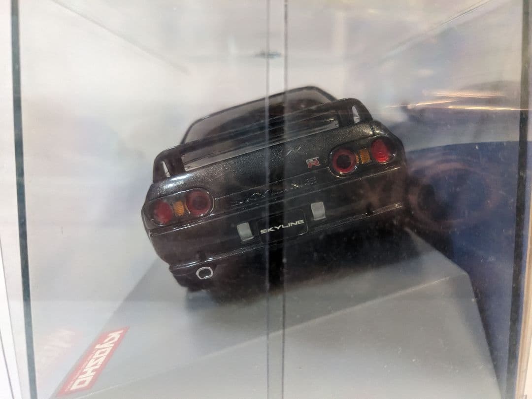 ミニッツ　ボディ SKYLINE GT-R R32 ガンメタリック