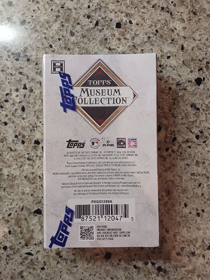 Topps 2023 MUSEUM COLLECTION　新品未開封ミニBOX