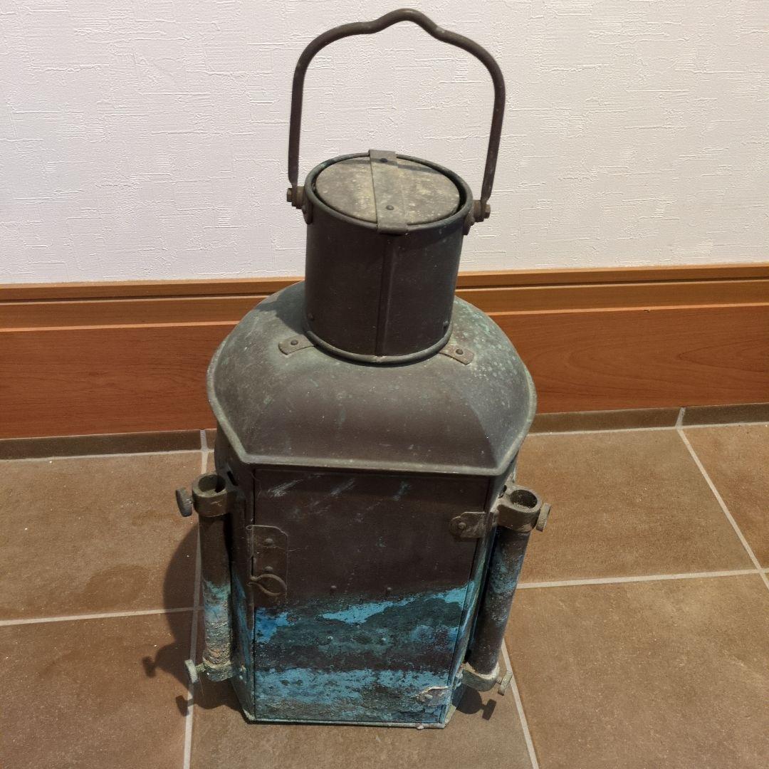 日本船燈株式会社　MAST HEAD LIGHT　オイルランプ　航海灯