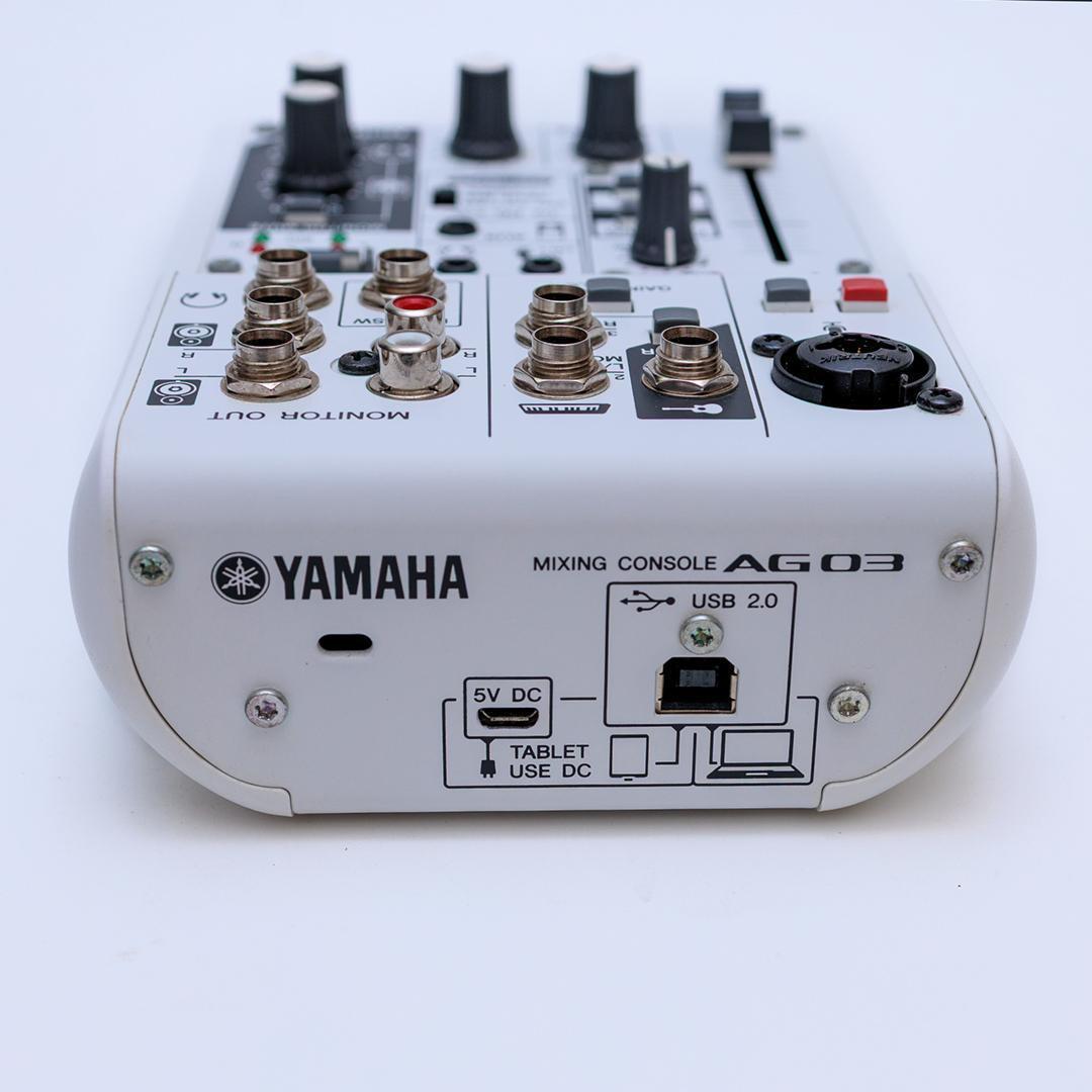 YAMAHA　ヤマハ　ウェブキャスティングミキサー　AG03（403）
