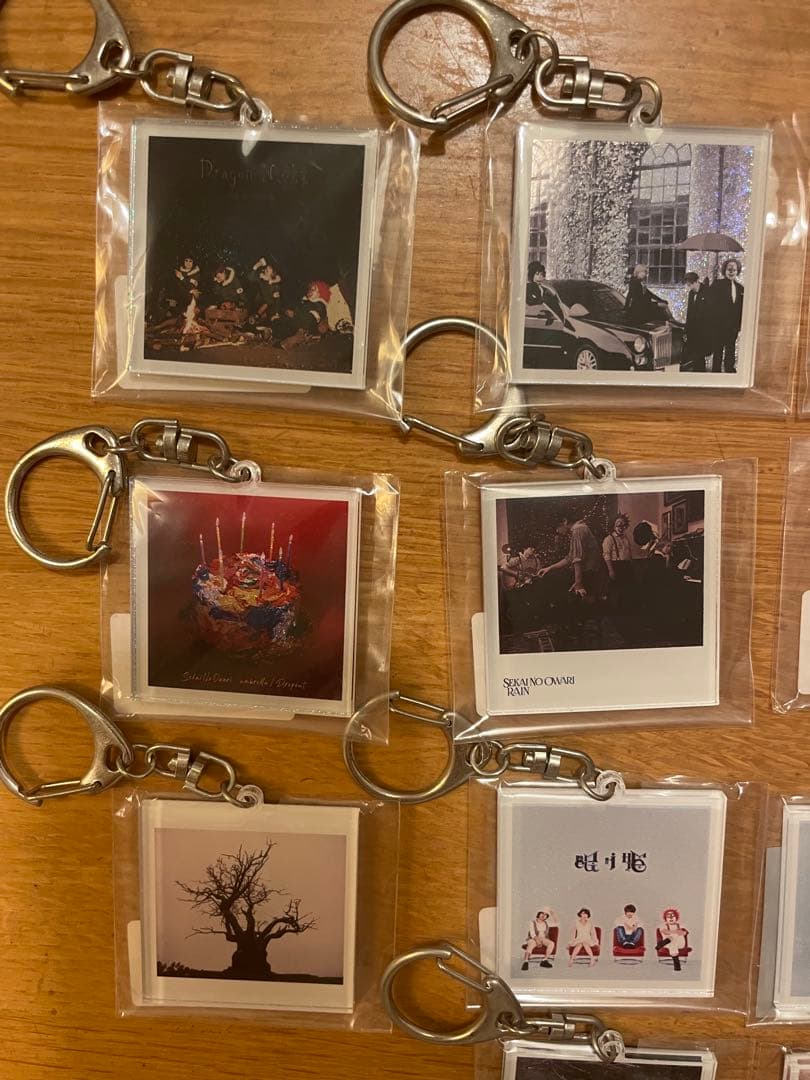 SEKAI NO OWARI セカオワ ホログラムキーホルダー全23種セット